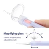 Baby's Luminous Ear Spoon With Dual LED Light Magnifying Glass 6 Types Ear Picks Cleaning Set USB Charging Earwax Cleaner 4