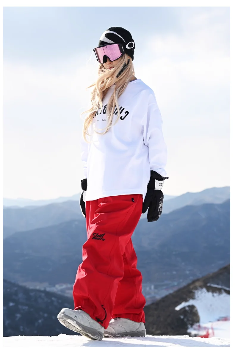 John Snow 3L Loose Snowboard Wear Waterproof Windproof Warm Snow