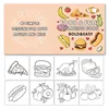 Coloring Book Exercise Intelligence Painting Coloring New Coloring Book Custom Food Inspiration Fruit Doodle Book 3
