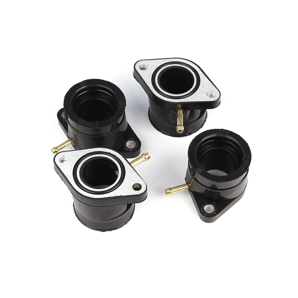 4pcs Motorcycle Parts Carburetor Intake Manifold For XJR400 xjr 400