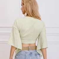 Lacey Bandage Crop Top 3