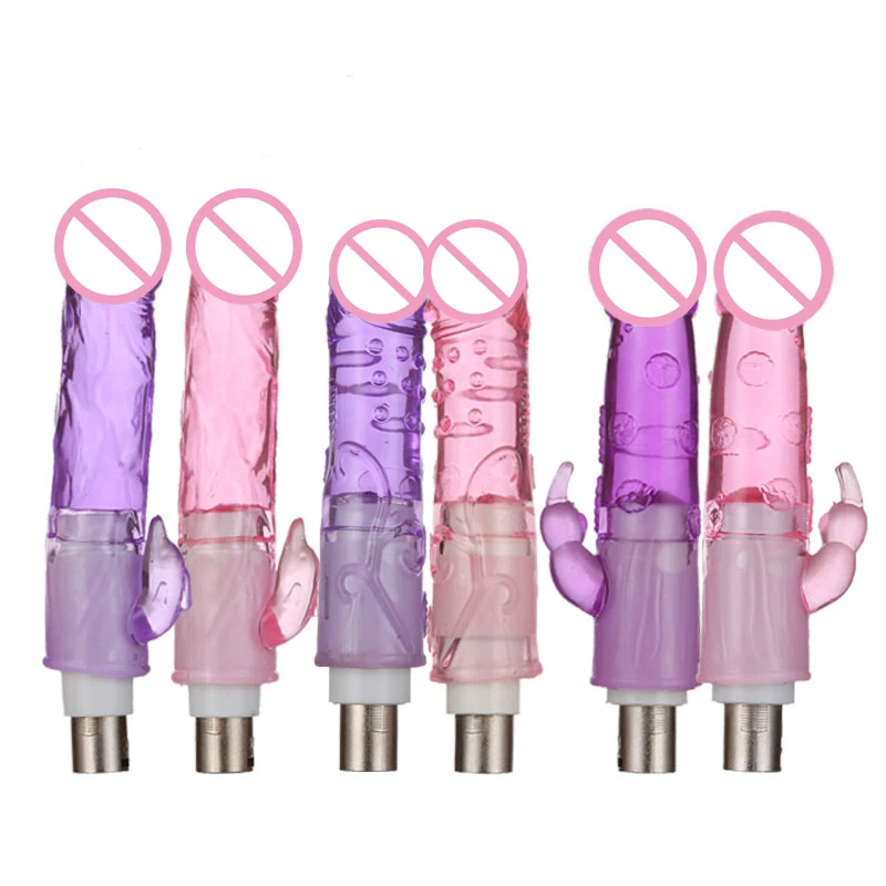 Sex Machine Anal Dildo Attachments Sex Toy Telescopic Masturbator Machine Accessories 3XLR Adapter for Women and Men
