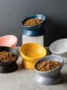 Cerc  Bowl Sloped Mouth Food Bowl Pet Supplies Prevent Bla Chin Cute  Dinner Bowl Universal Pet Feeding Bowl 2