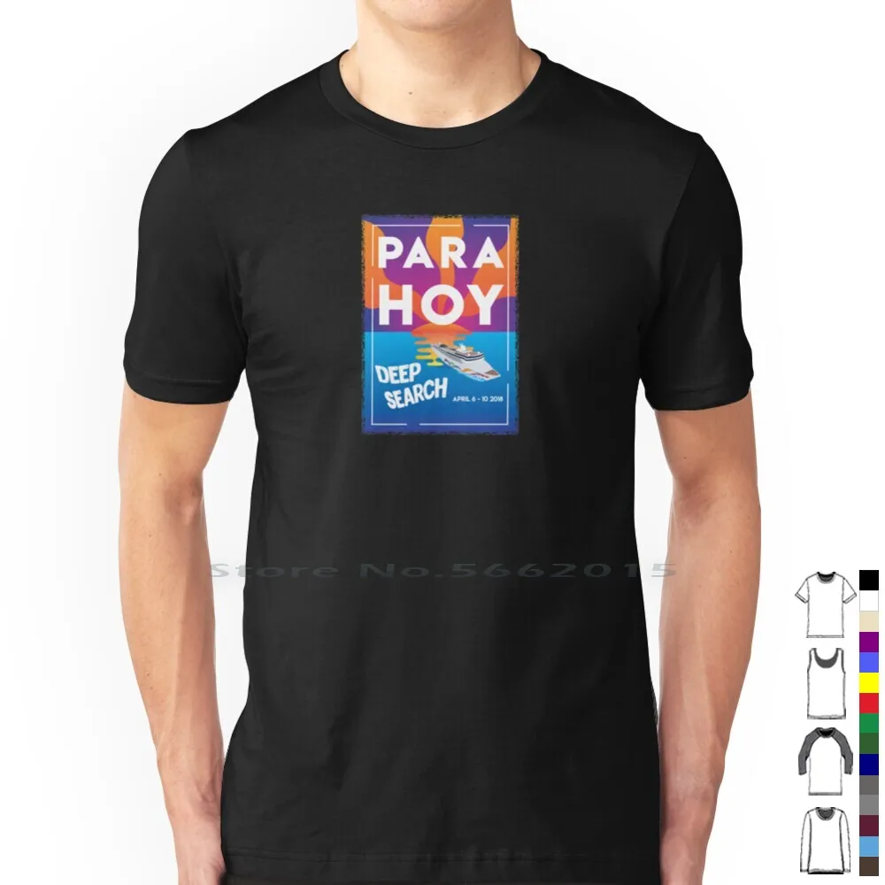 Parahoy , Music T Shirt 100% Cotton Event Paramore Parahoy Paramore Cruise Band Music Tour Deep Search All Aboard Parahoy Party