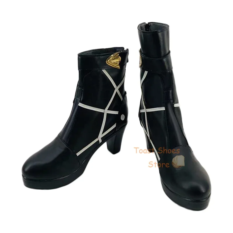 Honkai Star Rail Kafka Cosplay Sexy Boots Comic Anime Game Role Play for Con Party Halloween Cosplay Costume Prop Shoes