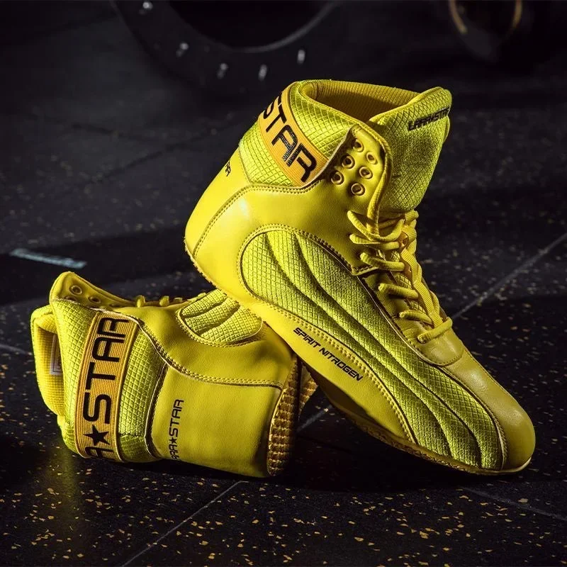 Professional Wrestling Boots Men Women Luxury Brand Boxing Shoes Unisex Light Weight Sports Shoes Couples Brand Wrestling Shoe