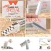 100PCS Feather Cut Special Edge Eyebrow Razor Replace Hair Face Trimmer Refills 5