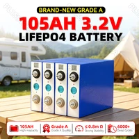 Batterie Lifepo4 3,2V 105Ah de qualité A, batterie rechargeable au phosphate de fer et de lithium pour bricolage, 12V 24V 48V 96V, camping, bateau à moteur, camping-car, véhicule électrique, système de stockage d'énergie solaire, Magaz 6