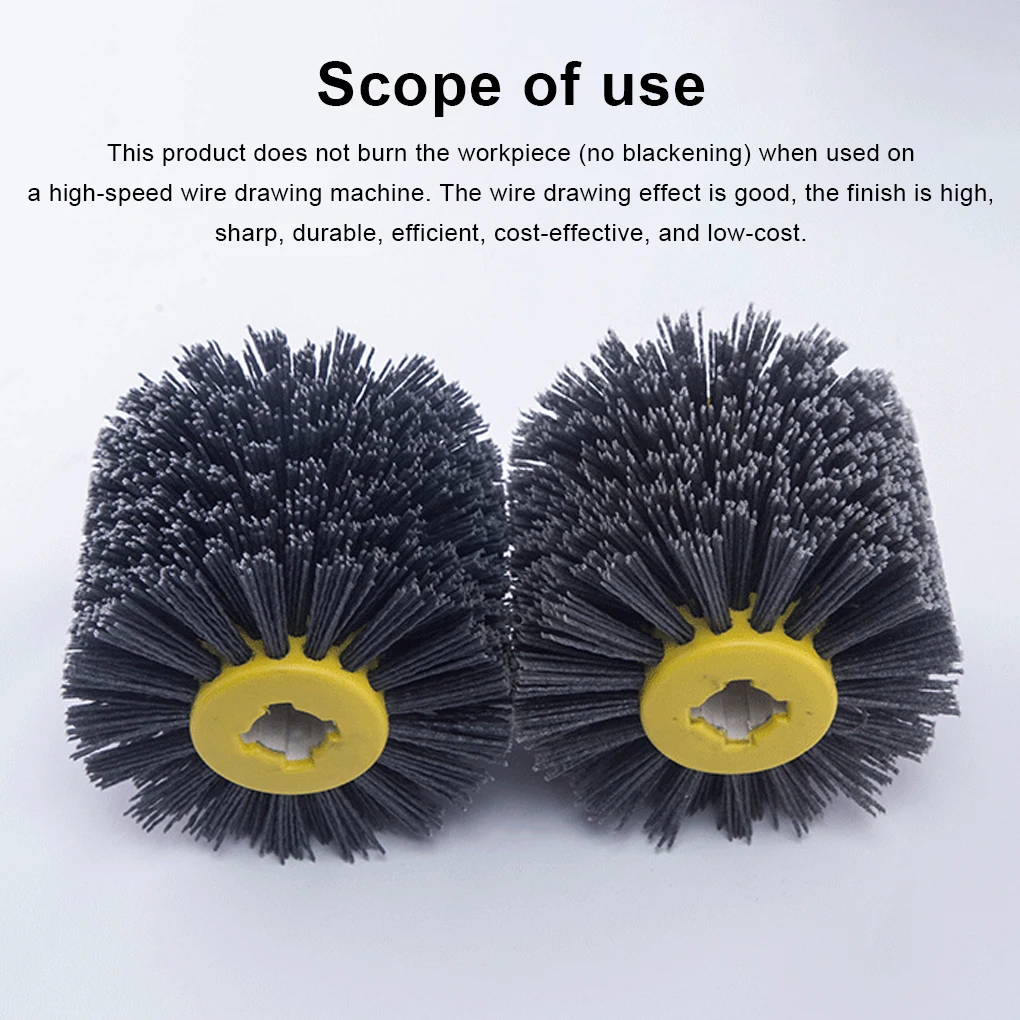 Abrasive Wire Brush Polish Wheel Sander Rust Removal Tool Polishing Grinding Wheels Electric