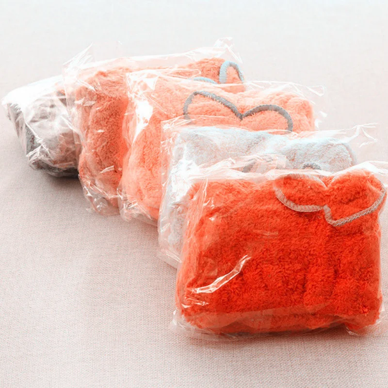 Microfiber thick coral fleece absorbent quick-drying cap confinement cap women's bag turban shower household dry hair towel dry hair cap,womens turban headwear