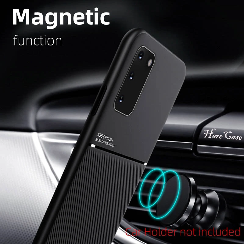 Magnetic Carbon Fiber Phone Case - Sleek and Durable Design