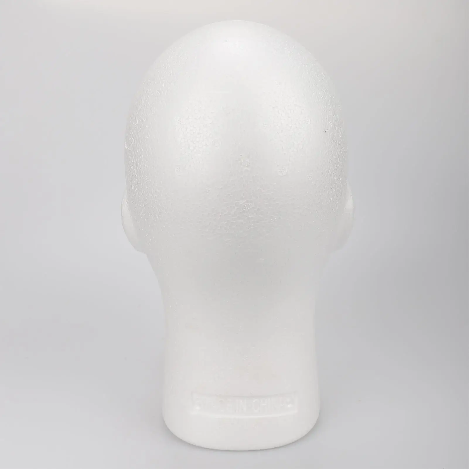 Testa di Manichino Maschile in Polistirolo per Esposizione Cappelli, Occhiali, Parrucche - Espositore per Negozi e Armadi - immagine 4
