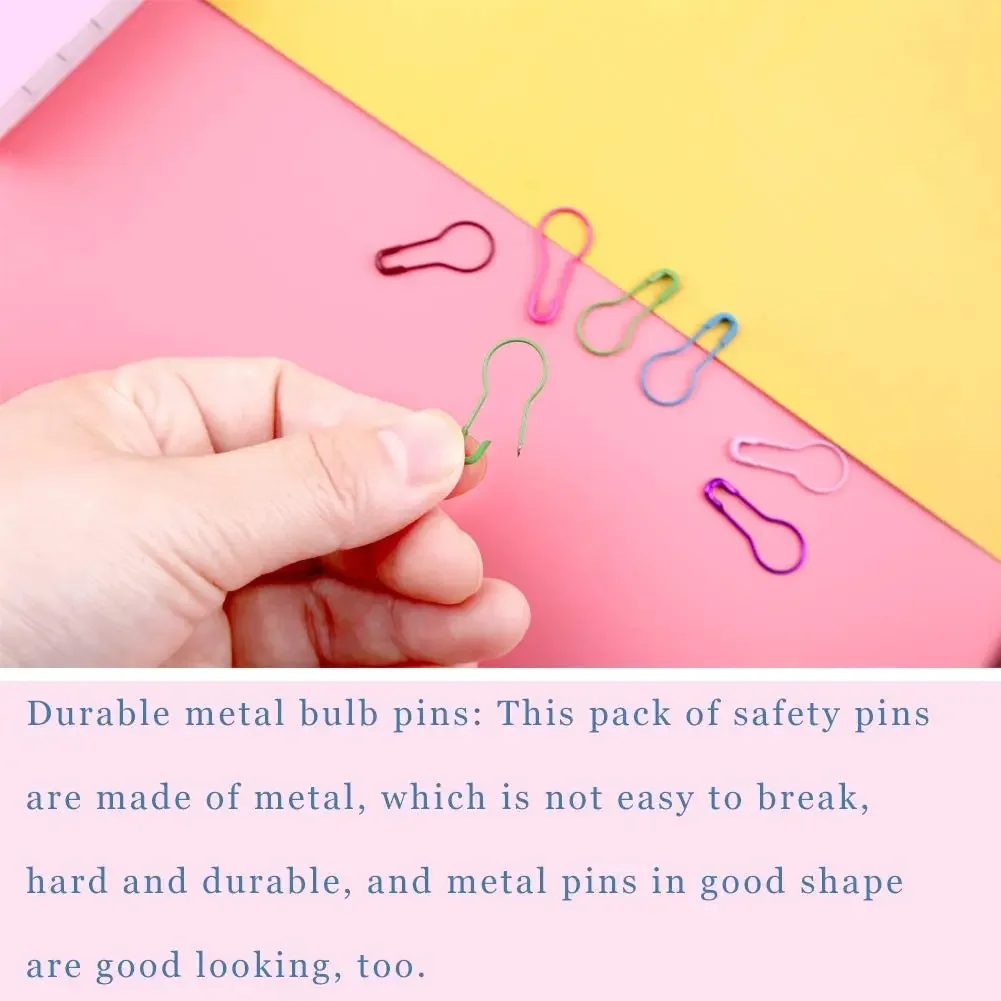 Metal Safety Pins Kit for Knitting and Sewing