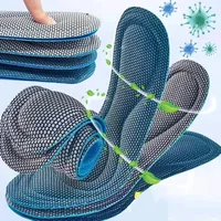 Semelles intérieures de chaussures personnalisables absorbant les chocs avec propriétés nano-antibactériennes désodorisantes absorbant la sueur adaptées à la course 4