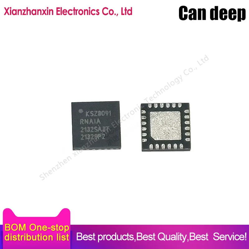 

1PCS/LOT KSZ8091RNAIA-TR KSZ8091 QFN24 New and original interface transceiver chip