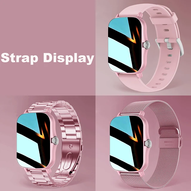 Trosmart  2pc Straps Smart Watch is a stylish and functional smartwatch designed for both men and women.