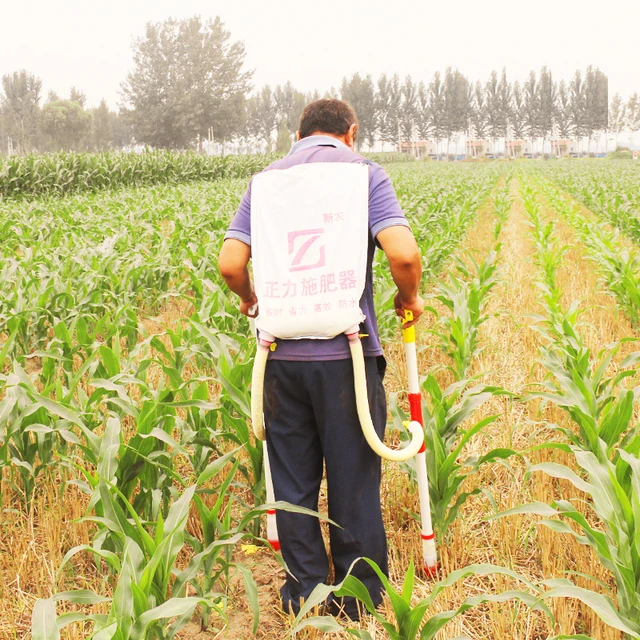 Többfunkciós Dupla Cső Műtrágya Táska Kézi Kukorica És Fa Felső Öntet Szerszámok Kis Szóró Kerti Készletek - Image 2
