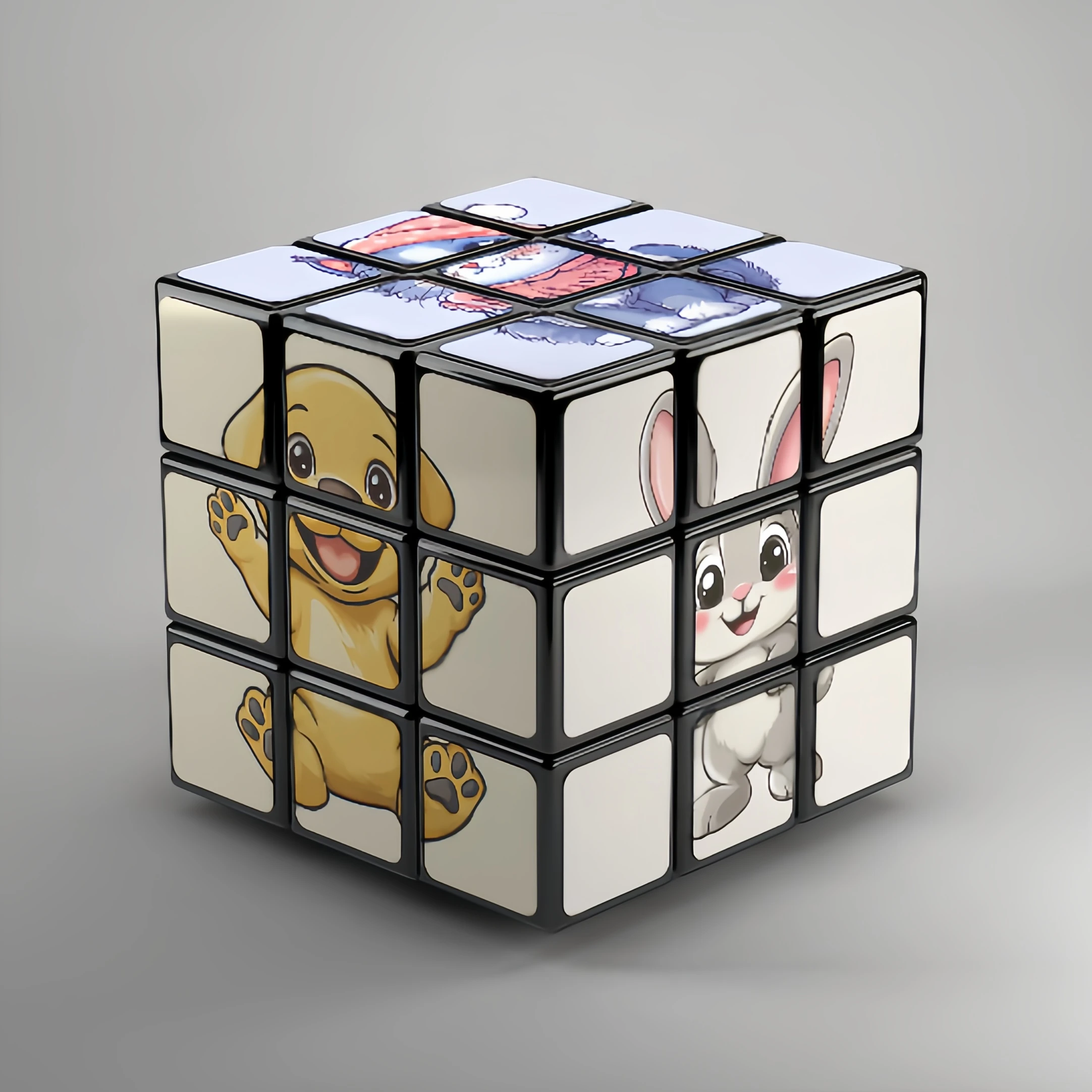 1pc Speed Cube, Smooth Turning & Durable Design, Perfect for Beginners and Pros