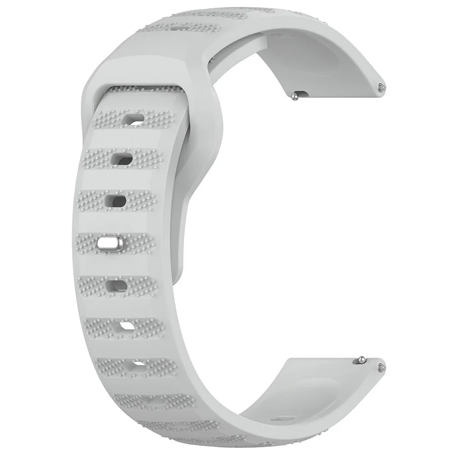 Versatile 22mm Silicone Smartwatch Replacement Strap