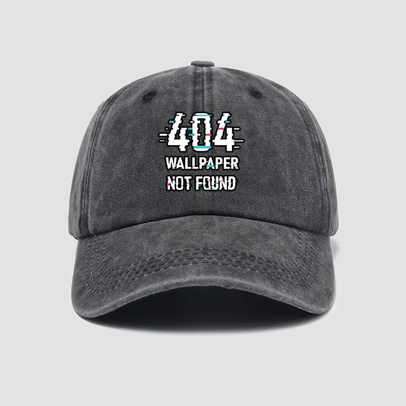 

Kanye F1 404 Error Baseball Cap Not Found Fashion Printed Golf Hat Outdoor Shade Hat Men and Women Adjustable Gorra Castette