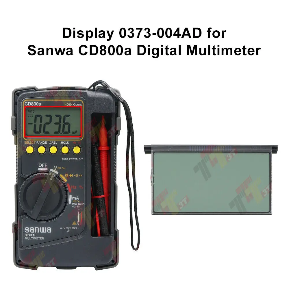 Lcd Screen Display For Sanwa Cd800a Digital Multimeter 0373004ad