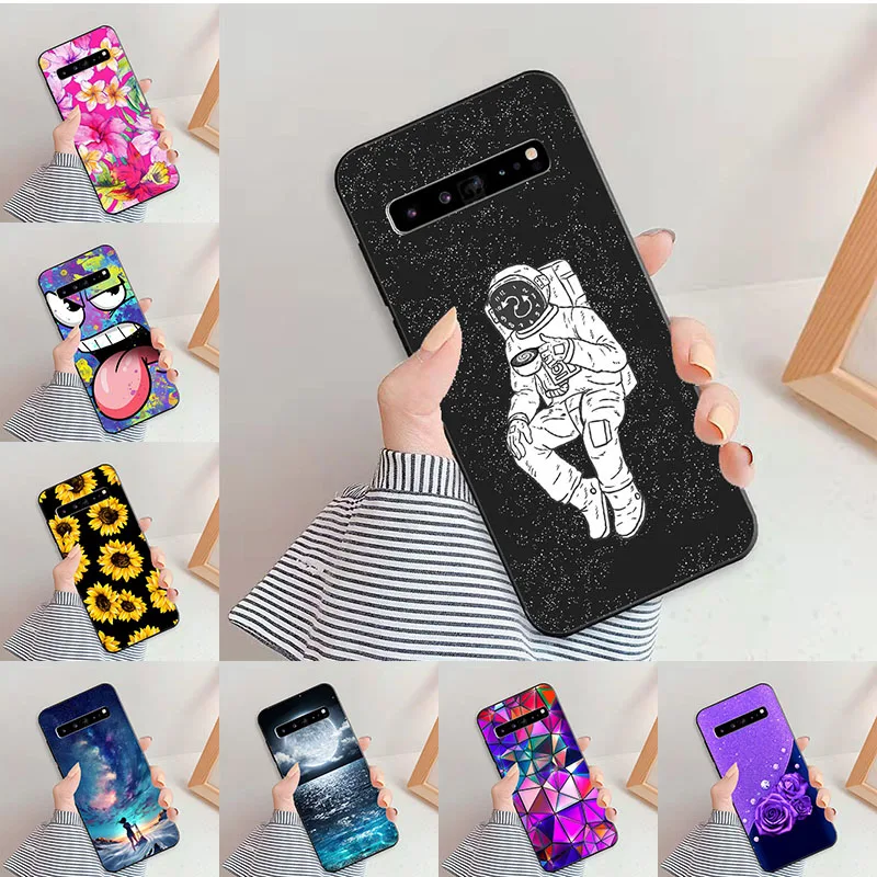 Per Samsung Galaxy S10 5G Sm-G977B 6.7 "Custodie Cover Posteriore Morbida In Silicone Tpu Per Samsung S10 5G Custodia Per Telefono Paraurti Funda Coqu