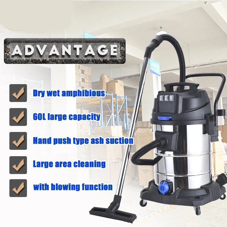 Professional 80l Three Motor 3000w Dual Purpose Dry And Wet Vacuum Cleaner  Industrial Vacuum Cleaner - AliExpress