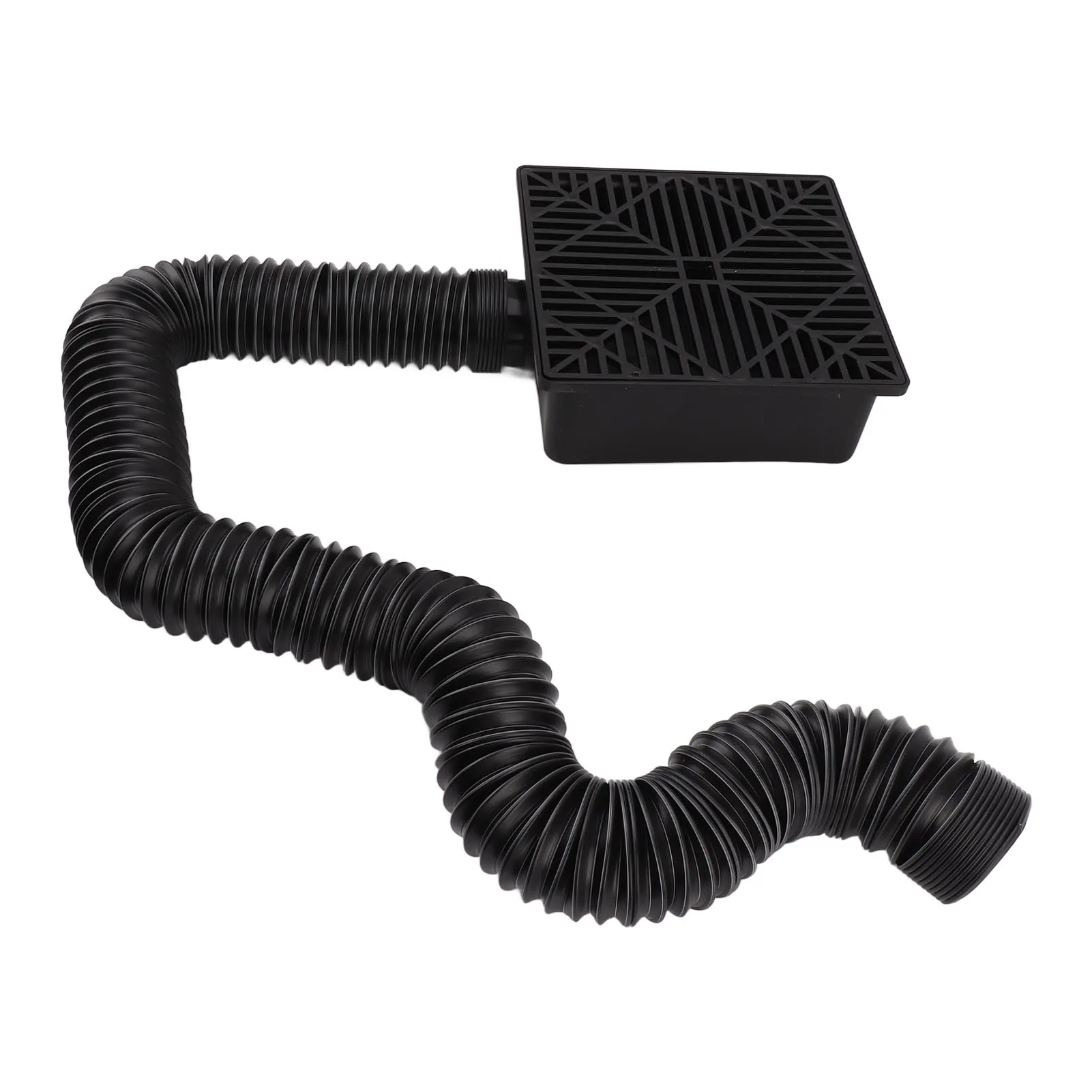 Rain Gutter Downspout Extensions Catch Basin Downspout Extension Kit Flexible Down Spout Extender for Yard Ground and Lawn