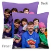 Mr Gaming Beast Game Square Pillow Covers Cartoon Sofa Decorative Home Double-sided Printing Short Plush Cute Cushion Cover 4