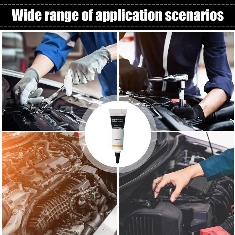 10g Silicone Grease Lubricant Home Improvement Hardware Waterproof Food Grade Super O-lube O-ring Coffee Machine Lubrication silicone grease lubricant silicone grease grease lubricant