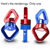Outdoor Rock Climbing Rotating Universal Ring Connecting Ring Hammock Rotating Ring 6