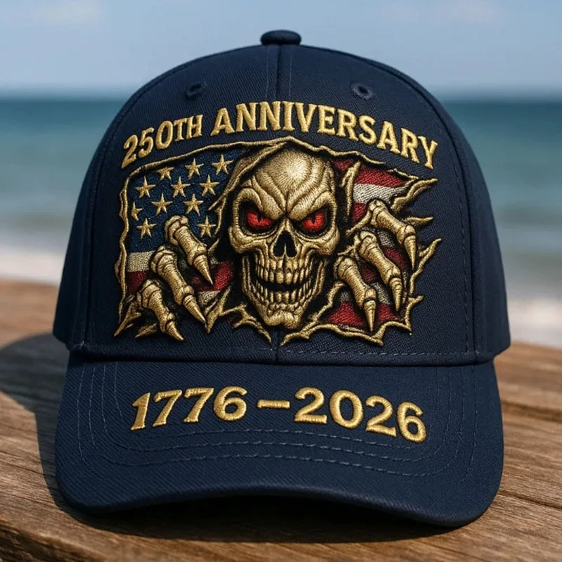 Men USA 250th Anniversary Hat American Independence Commemorative Cap Patriotic…