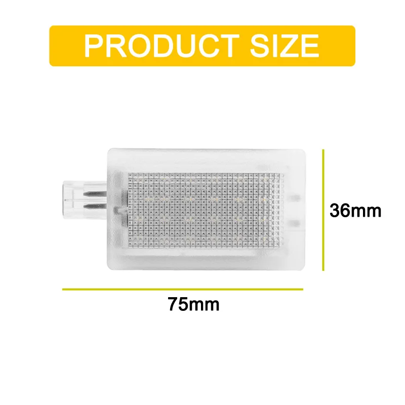 12V White LED Trunk Luggage Compartment Light Assembly For Chrysler 200 2011-2017 Chrysler 300 2005-2020 Sebring 2001-2020