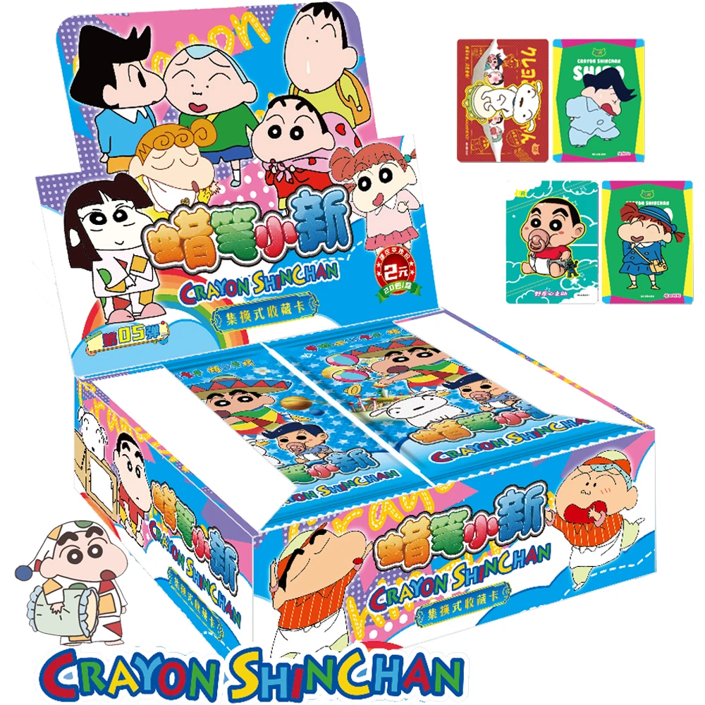 

Оригинальная карточка Crayon Shin-chan для детей, классическое японское аниме, Сато, Масао, нохара, Широ, Ограниченная Коллекция игр, карточные настольные игрушки