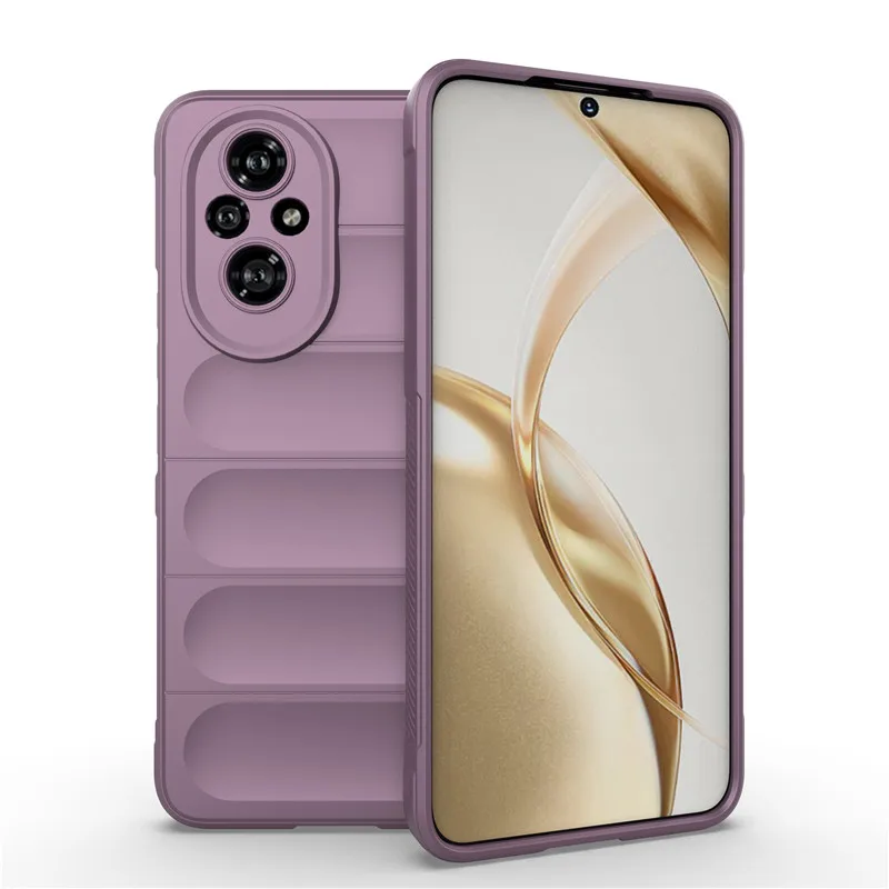 Shockproof Rubber Silicone Protective Bumper Case - For Honor 200 5G, 6.7 Inch