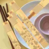 500Pcs Disposable Chopsticks Bags Paper Sleeves Restaurant Takeout Supplies Storage Holders Tableware Pouches Cutlery Cases 1