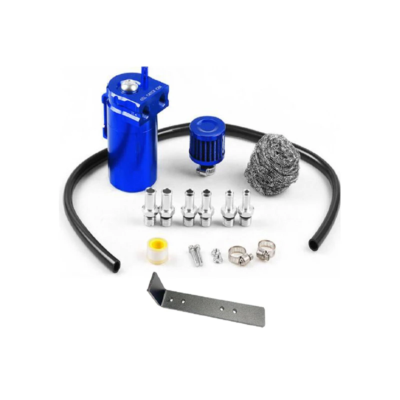 300ml Baffle Oil Tank, Oil Breathable Pot, Pot with Air Filter and 3/8-inch NBR Fuel Pipe