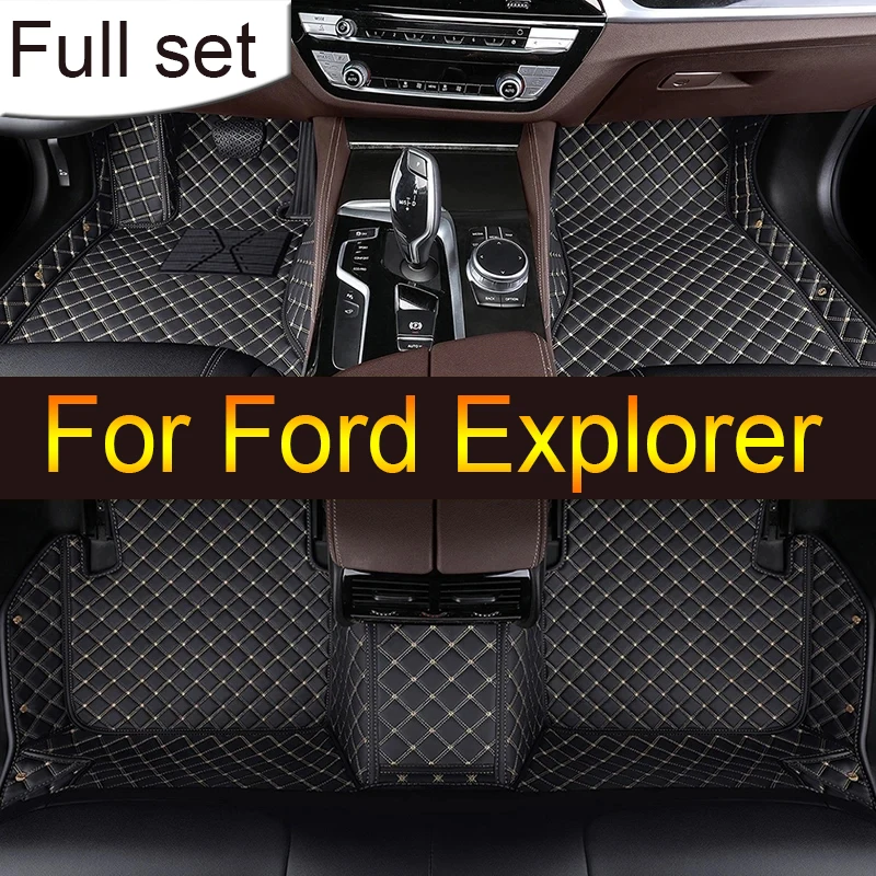 

Car floor mats for Ford Explorer 2006 2007 2008 2009 2010 2011 2012 2013 2014 2015 Custom auto foot Pads automobile carpet cover