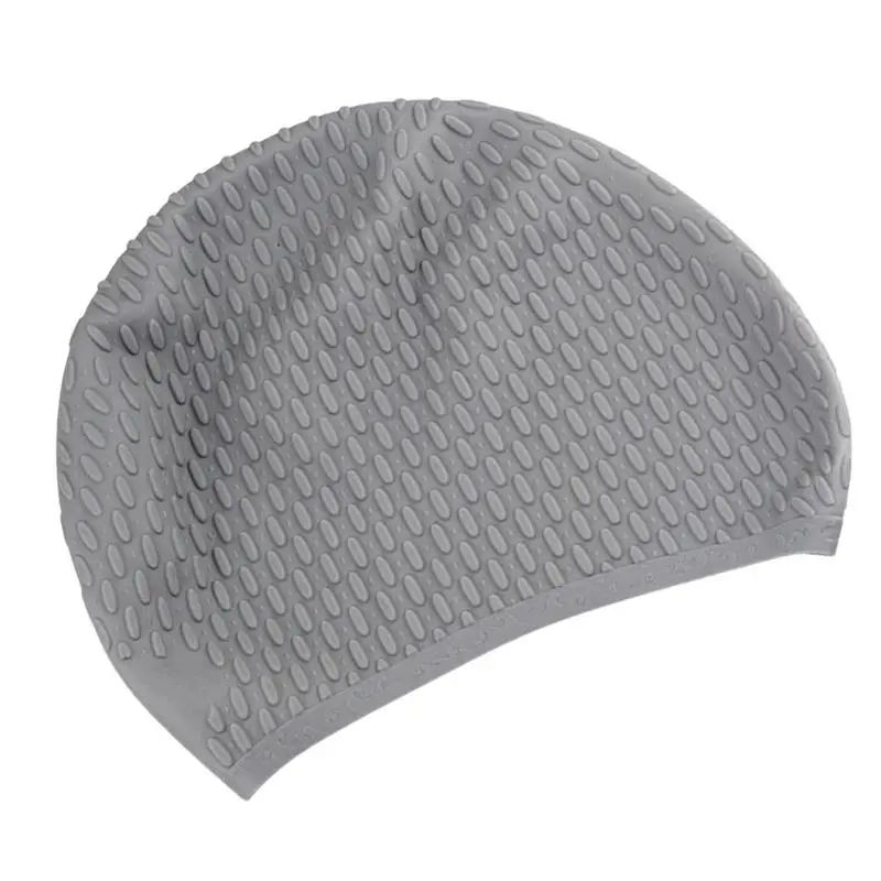 

Swim Caps For Women Swimming Non Slip For Men Waterproof Swim Hats Elastomeric Water Drop Swimming Caps For Men