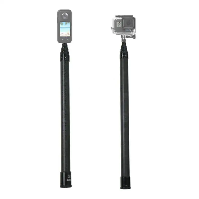 Asta per selfie ultra lunga e invisibile in fibra di carbonio con estensione per fotocamera_voghion.com