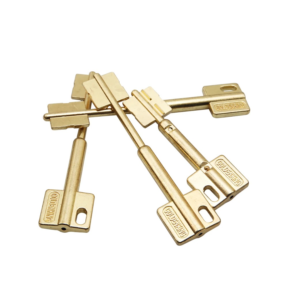 Lock Key Blanks Bronze key blanks house Vault safe key Double-bitt blank for Russian special doors embryo JIADE stretchable