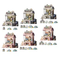 Claw Machine Candy Dispenser Toy Arcade Candy Capsule Claw Game Prizes Toy for Kids Children Party Valentine's Day Gift for Kids 2