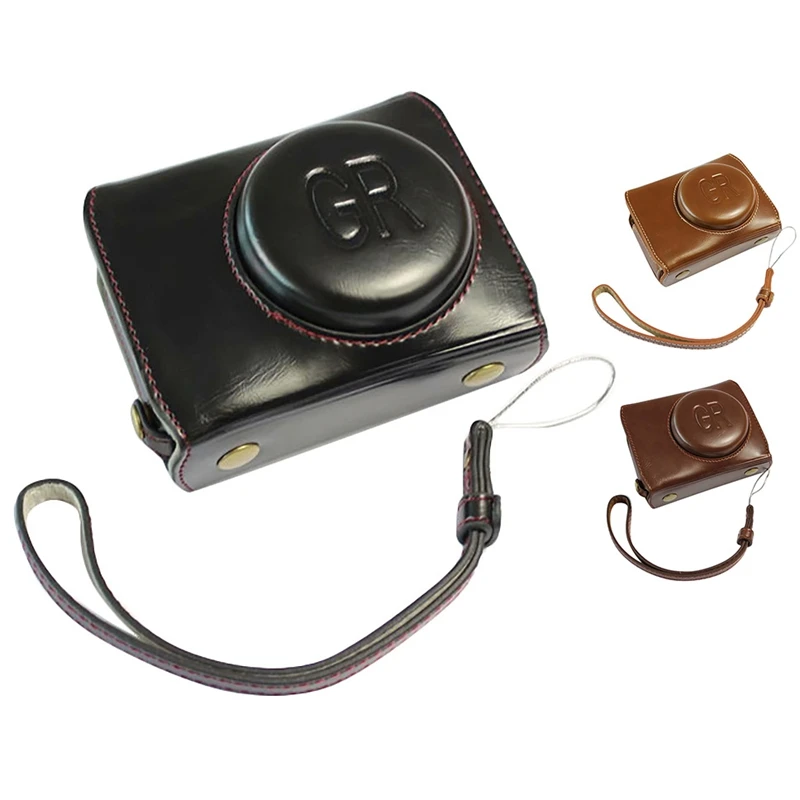 

Подходит для Ricoh GR3, сумка для камеры, кожаная сумка Griii чехол Ricoh GR 3, чехол для защиты фотографий, защитный чехол