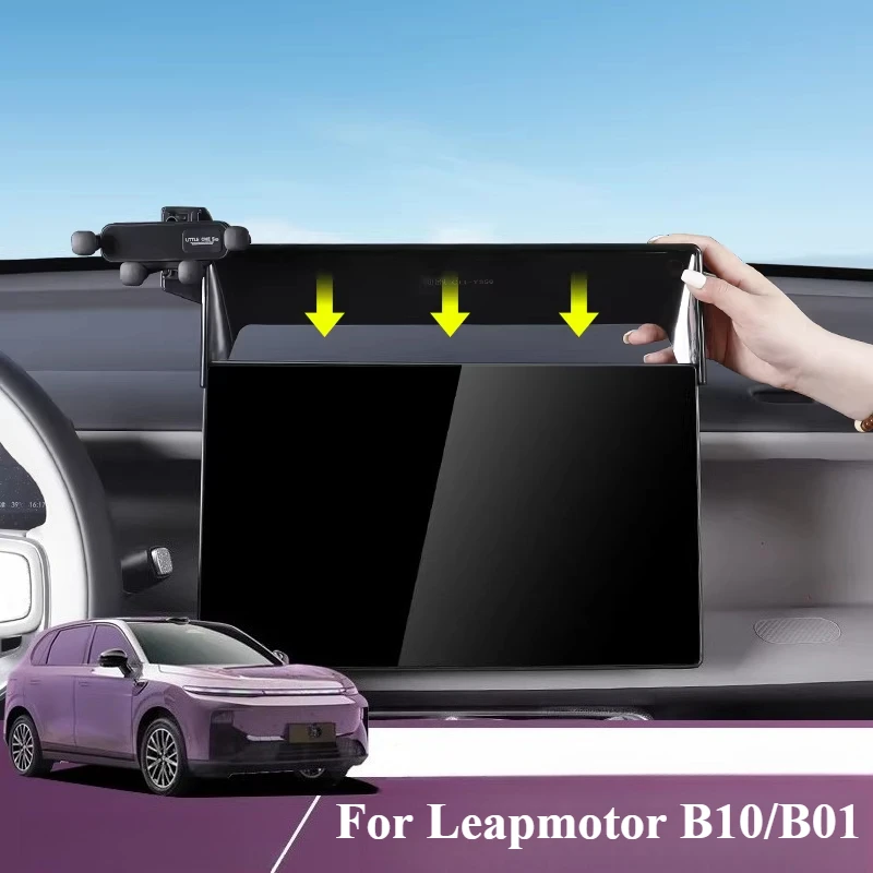 Leapmotor B10/B01 차량용 휴대폰 홀더, 스크린 내비게이션 마운트, 자동차 개조 액세서리