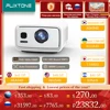 FlixTone D9W 3000 ANSI Full HD 1080P Projector for Movies Android  WiFi 6 Home Theater Beam Projector for Outdoor Meeting Video 1