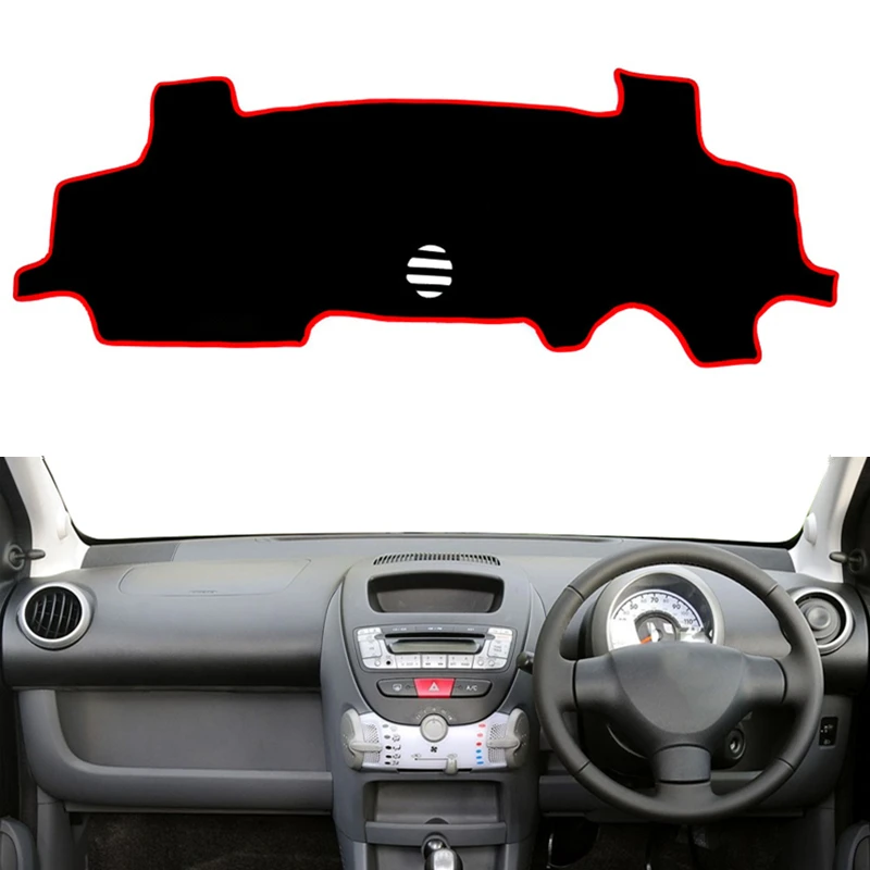 CarDashboardCoverDashMatForPeugeot107CitroenC1ToyotaAygo