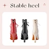 SWDZM Women Dance Boots Shiny Latin Jazz Dance Shoes Full Rhinestone Dancing Boots Customizable Heels Women Ladies Dancing Shoes 2