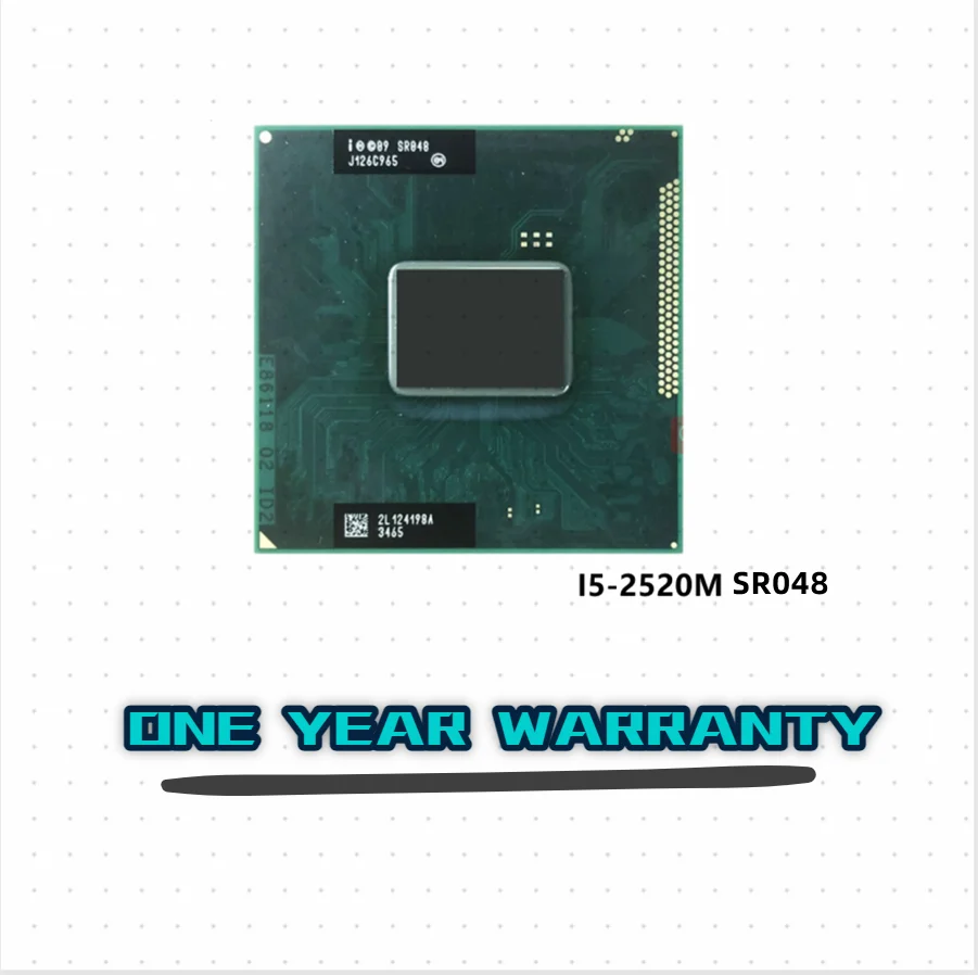 Intel Core i5 2520M i5 2520M SR048 2.5 GHz Dual Core Quad Thread CPU ...