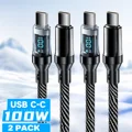 2Pcs USB-C  Cable