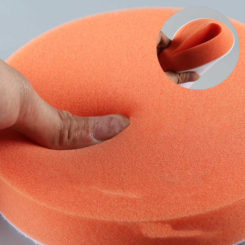 2pcs Car Polishing ing Pad 2-7inch ing Waxing Sponge Wool Wheel Polishing Pad Flat Sponge Polisher Clean Disc Tools